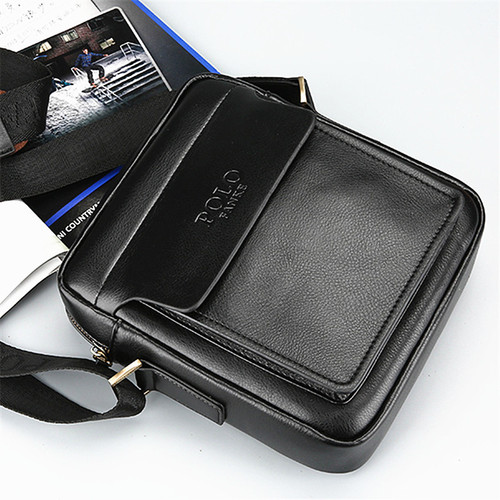 New men's shoulder bag, men's cross-body bag, men's backpack, business leather bag, casual trendy men's bag, cross-border supply