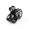 Plastic black crab pin, hair accessory, hairgrip, wholesale