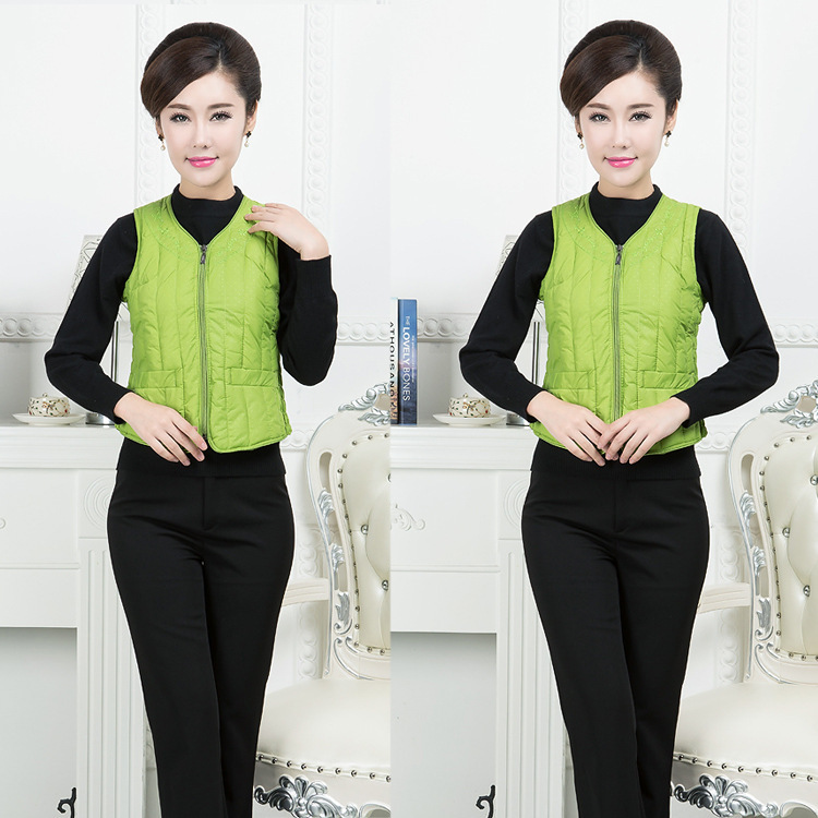 Gilet femme en Filage de boue - Ref 3317500 Image 4