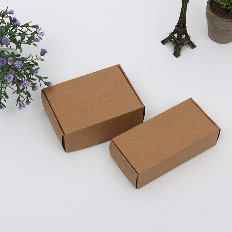 瓦楞纸盒 收纳箱牛皮纸盒折叠式 三层飞机盒子新款 通用包装盒