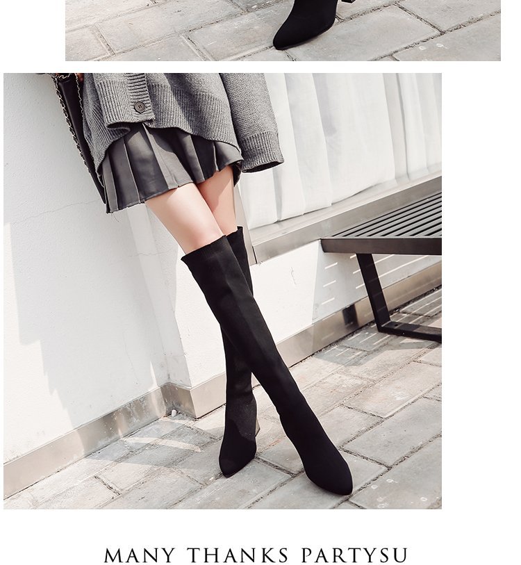 Bottes femme en Tissu - Ref 3354712 Image 22