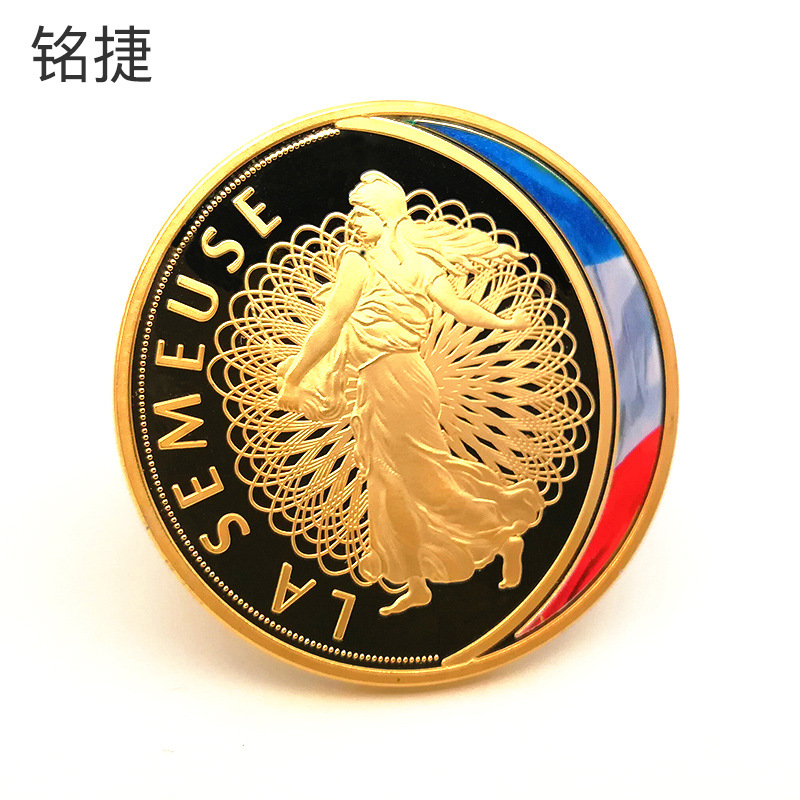 纪念币定做周年纪念收藏银币纪念品银币年会庆典纯金纯银币定制|ru