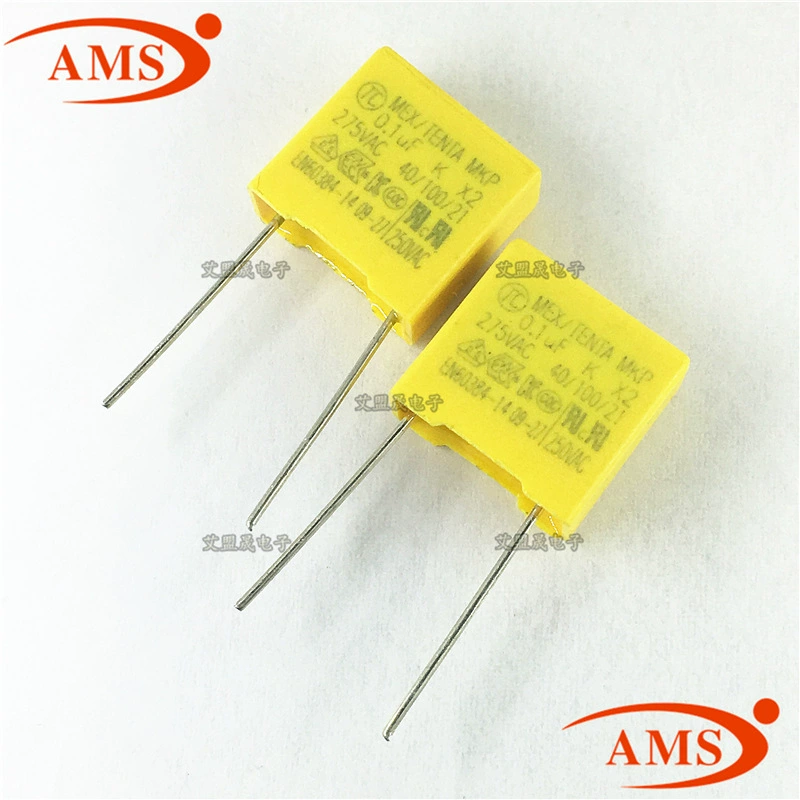 104K 275VAC 0.1UF 275V/104K расстояние ног 10мм X2 безопасность емкость новая оригинальная