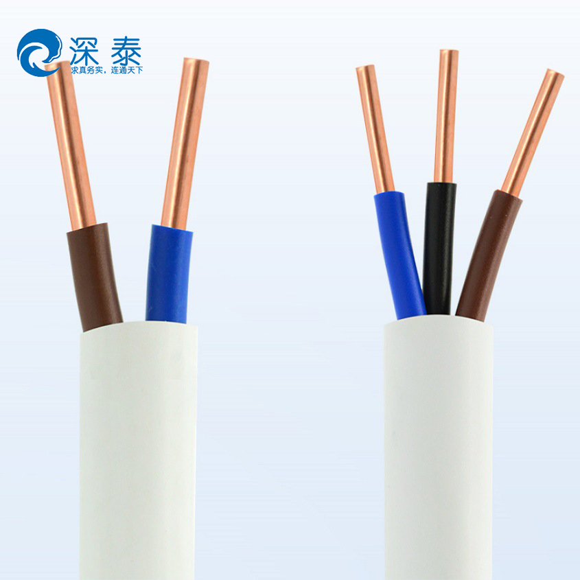 Wellway wire Cable Duplex BVVB Parallel lines environmental protection PVC Sheathed wire Pure copper light wire