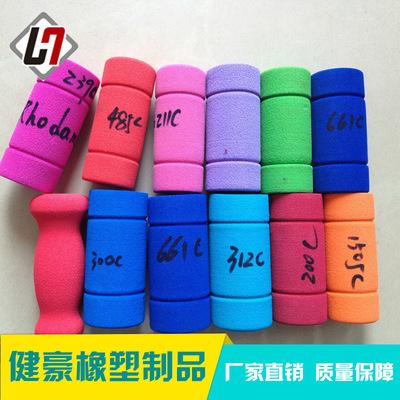 常州健豪 童车泡棉NBR+PVC护套海绵发泡海绵定制多款颜色密度200|ms