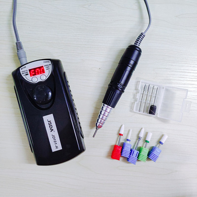 升级高配杰事达JSDA日式静音卸甲机JD101H美甲配陶瓷头充电打磨机|ru