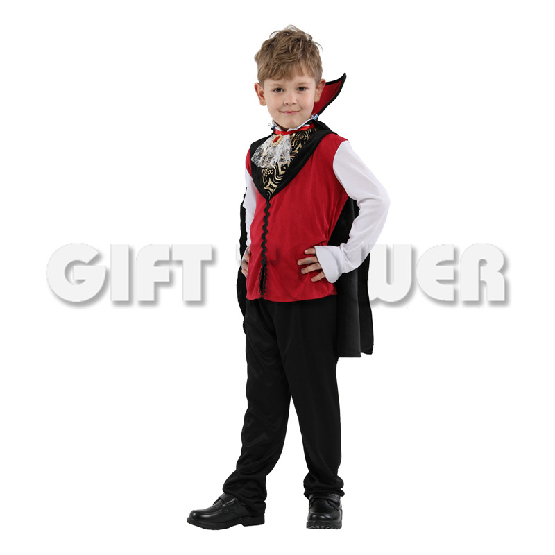 Halloween costume stage performance Costume B-0207 Noble Little Baron Role-playing costume detail image 5