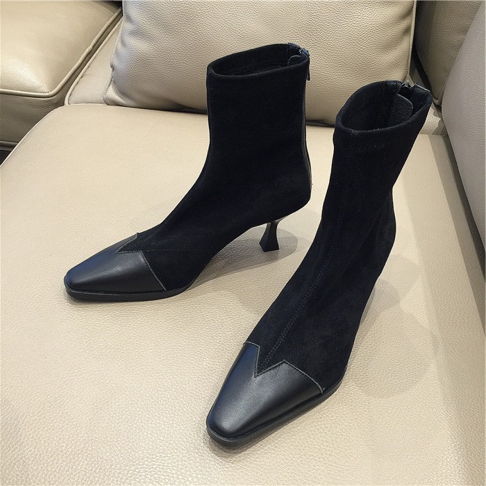 Bottes femme en En cuir - Ref 3354731 Image 3