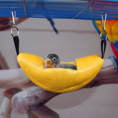 仓鼠棉窝小宠过冬保暖窝悬挂秋千床 船型睡房小窝月亮船小屋|ms