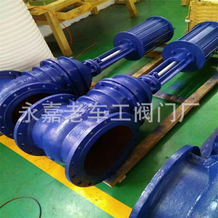 气动不锈钢闸阀 单作用气动闸阀 国标气动闸阀 Z641H-16 DN600