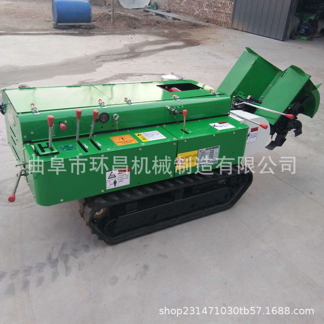 黑龙江  果园用多功能施肥机 一机多用的微耕机 回填机 开沟机|ru