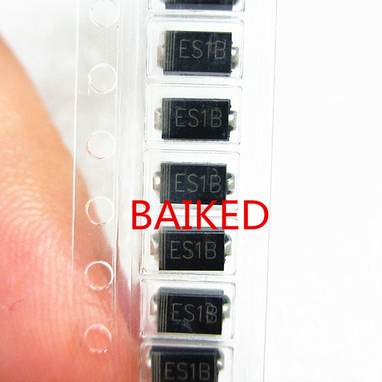 ES1B DO214AC SMA 1A 100V 贴片快恢复二极管 原装正品