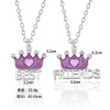 Korean version of good friend Best Friends Girlfriend Crown Necklace Birthday Gifts Towing Femain