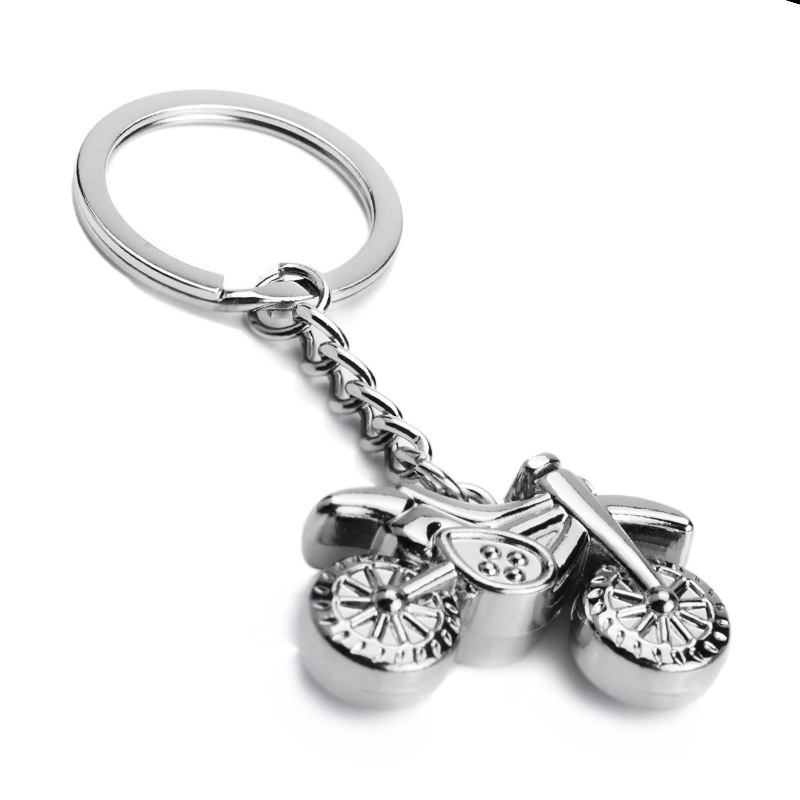 Motorcycle keychain motocross keychain metal keychain zinc alloy keychain GX-021