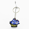 Transport from soft rubber, pendant, metal keychain, halloween, Birthday gift