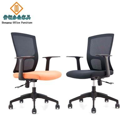 时尚低背网椅职员转升降透气会议电脑椅子东莞办公家具