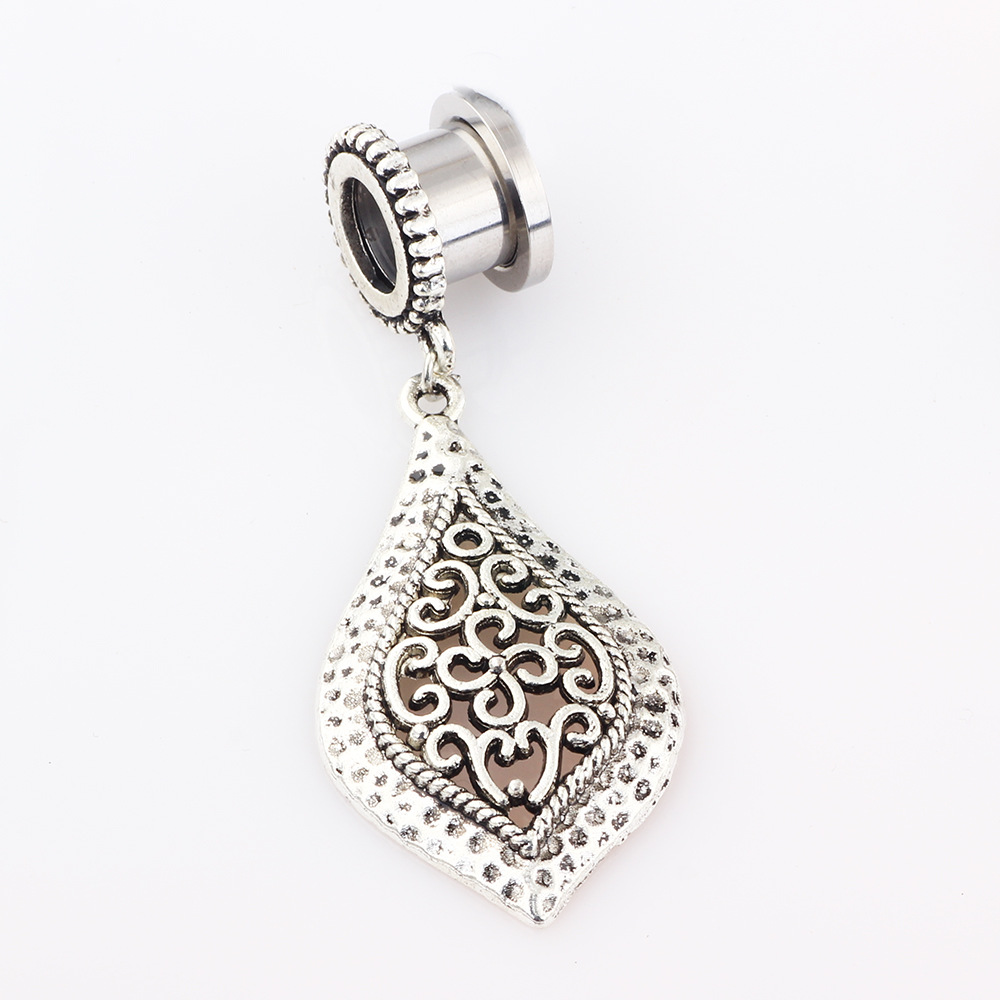 Labret piercing jewelry detail image