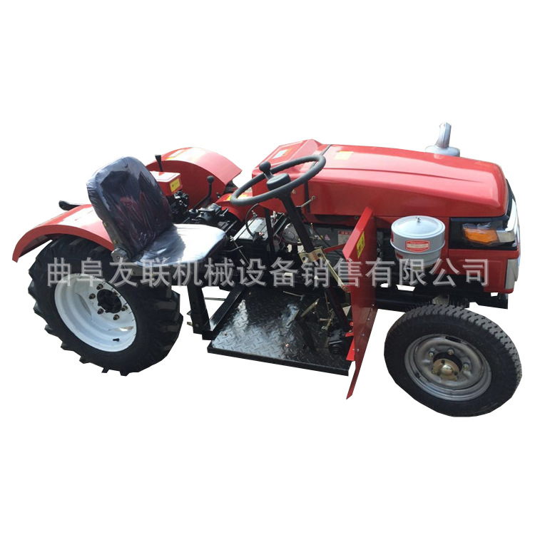 果园四驱大棚王拖拉机 低矮型侧坐大棚松土机 小型果园拖拉机40