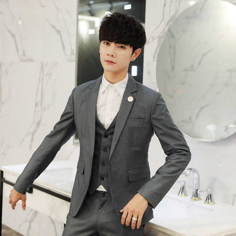 Factory wholesale 2022 new men's fashion slim one-piece suit coat men's casual business small suit top