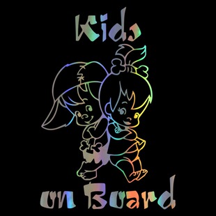 J-033 �߲��N�� �D��܇�NKids On Board Car Stickers �Ɂ�Dӆ��