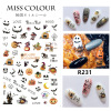 Nail stickers for nails, fake nails, set for manicure, halloween