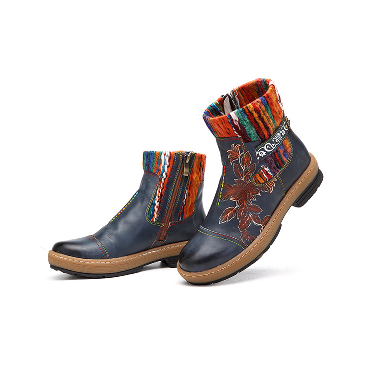 Bottes femme en En cuir - Ref 3355358 Image 5