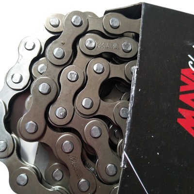 自行電動車單片飛輪鏈條 美亞98節折疊單車單速鏈子 拉力800公斤