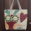 Cartoon capacious ethnic shopping bag one shoulder for mother and baby, suitable for import, ethnic style, wholesale