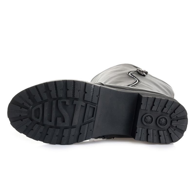 Bottes femme QI ZHONGQI en En cuir - Ref 3355062 Image 3