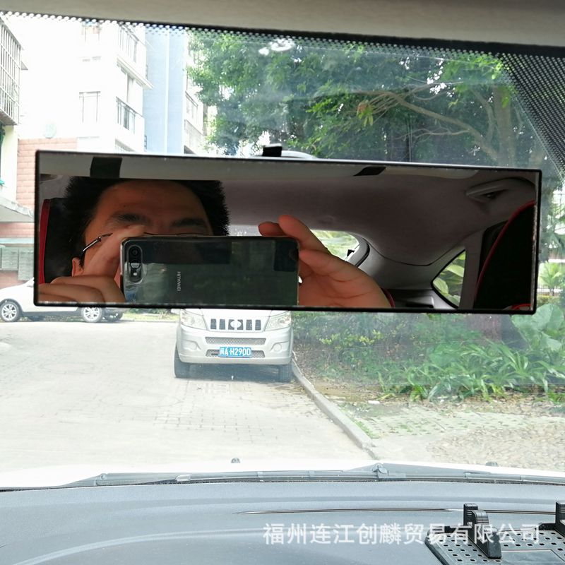 车载反光辅助镜高清倒车后视镜360度可调盲点通用型宝宝镜教练镜|ru