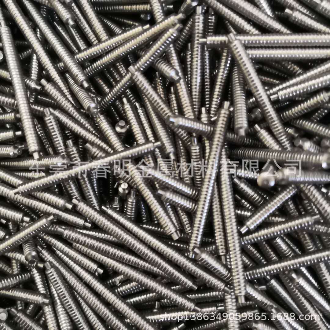 4.0*22mm圆柱销 平头铆钉模具定位销加硬带内牙销钉 镀锌镀镍销轴