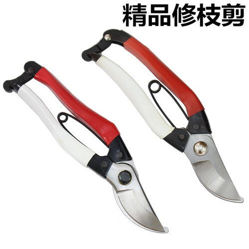 Wholesale flower branch shears, pruning shears, garden scissors, thick branch shears, household labor-saving fruit branch scissors, garden tools