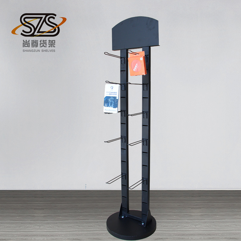 金属展架 小店拖鞋袜子展示架 超市袋装零食货架佛山源头厂家定制