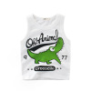 Summer children's cartoon cute T-shirt for boys sleevless, children's clothing, Korean style