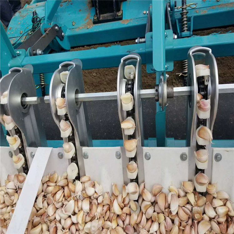 和田县 全自动一体化大蒜播种机 新款大蒜播种机价格