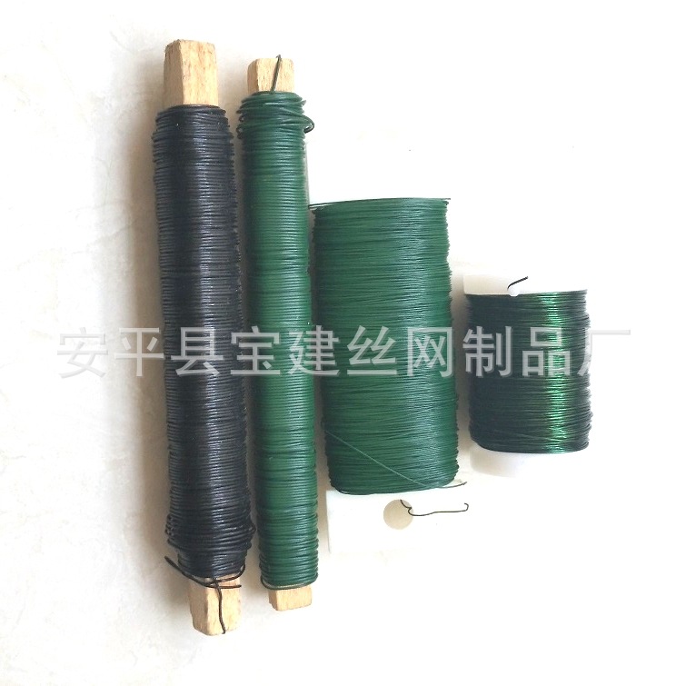 优质工艺品烤漆丝，出口标准工艺品铁丝，烤漆铁丝宝建生产