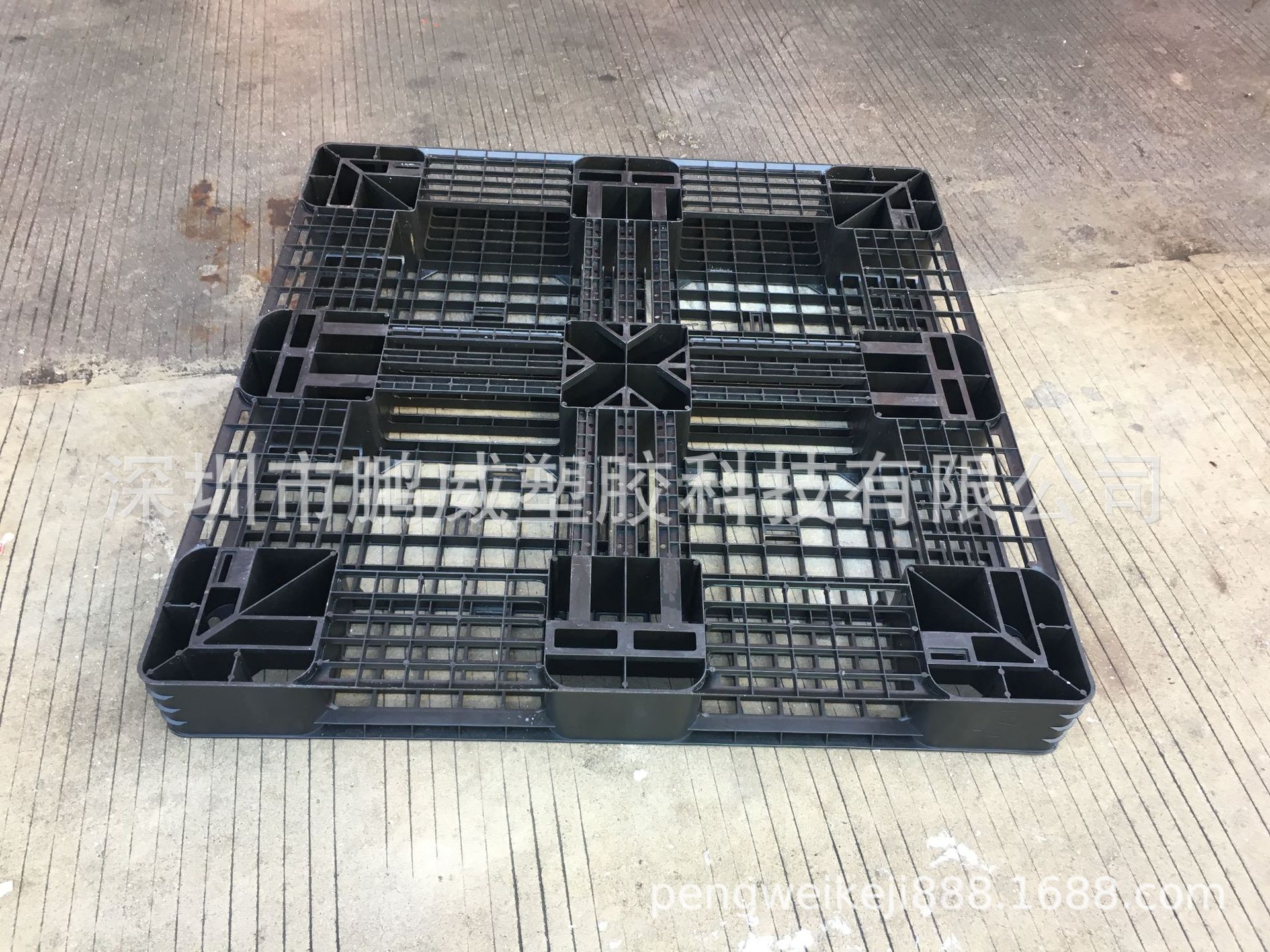 畅销苏州电子厂运输田字卡板、防静电塑胶卡板 田字1100*1100卡板