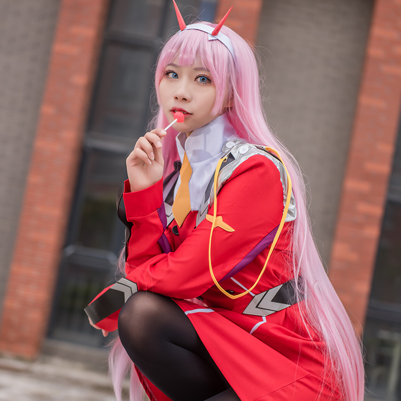 DARLINGin theFRANXX女主02cos服队鹤望兰cosplay服批发现货-阿里巴巴