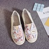 22 spring new old Beijing cloth shoes women's lazy single shoes women's fisherman shoes Korean casual flat pregnant women cloth shoes