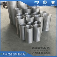 不銹鋼篩管 廠家供應  不銹鋼繞絲管 304 316L 不銹鋼反卷篩網