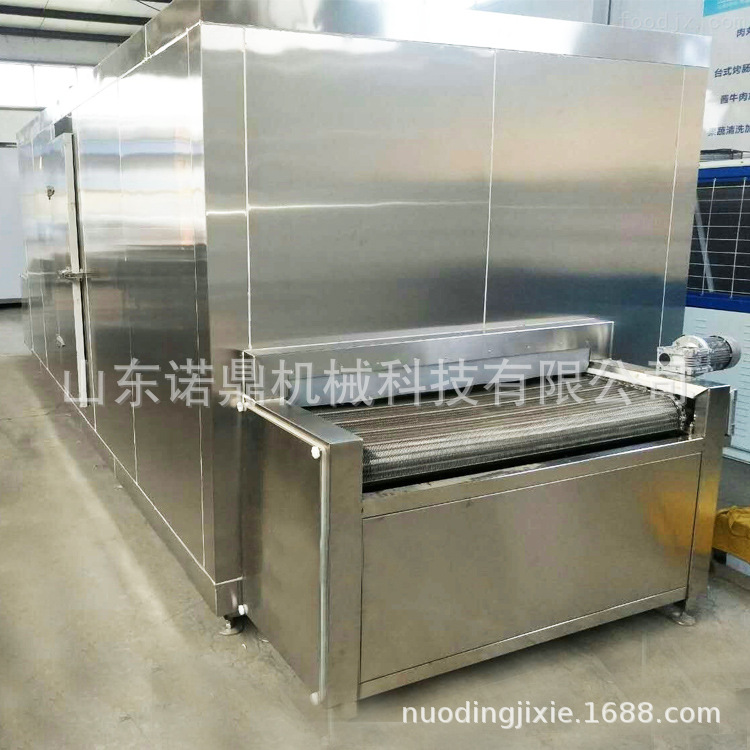 海参隧道式速冻机 海产品鱼类速冻设备 中产量速冻机 快速速冻