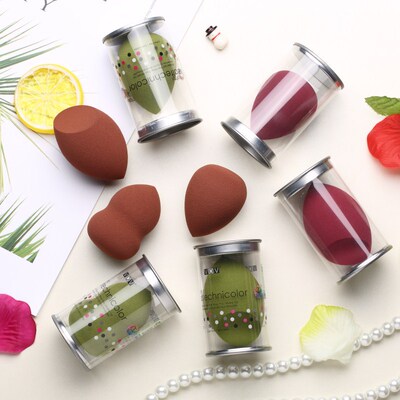 Super Soft gourd Powder puff Drop Powder puff latex Beauty Matcha Green Poinsettia sponge Flood damage