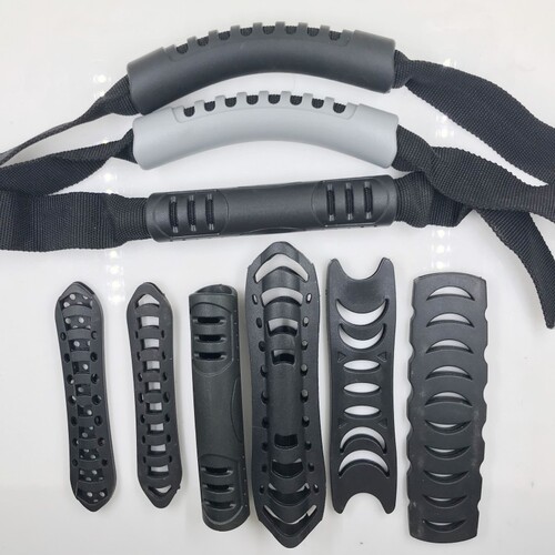 Backpack webbing handle plastic handle PVC webbing handle webbing hollow handle luggage handle