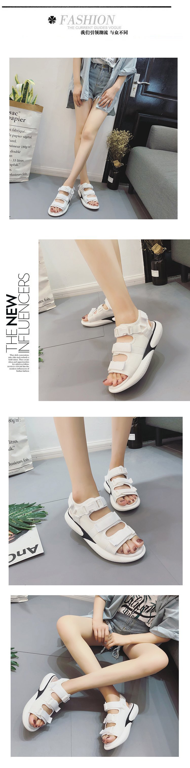 Chaussures été pour femme en Caoutchouc - Ref 3347001 Image 12