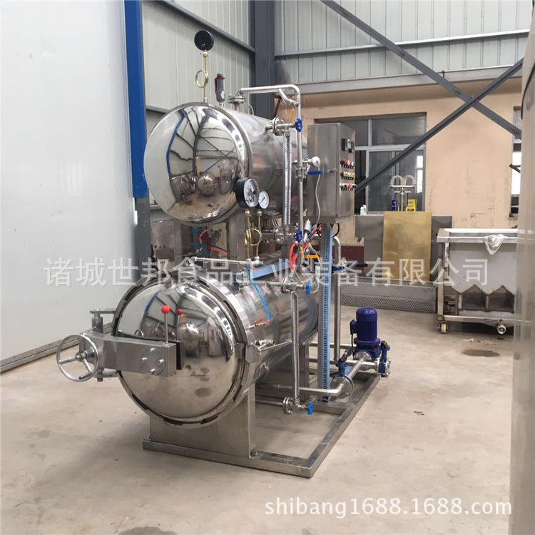 新疆阿克苏食用菌杀菌锅 菌类杀菌设备不锈钢材质制造 新疆杀菌锅