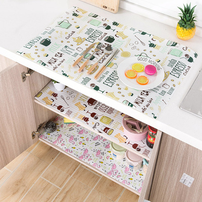 2602 卡通印花橱柜垫纸 家用衣柜垫 防潮垫抽屉垫 防水防滑纸垫|ms