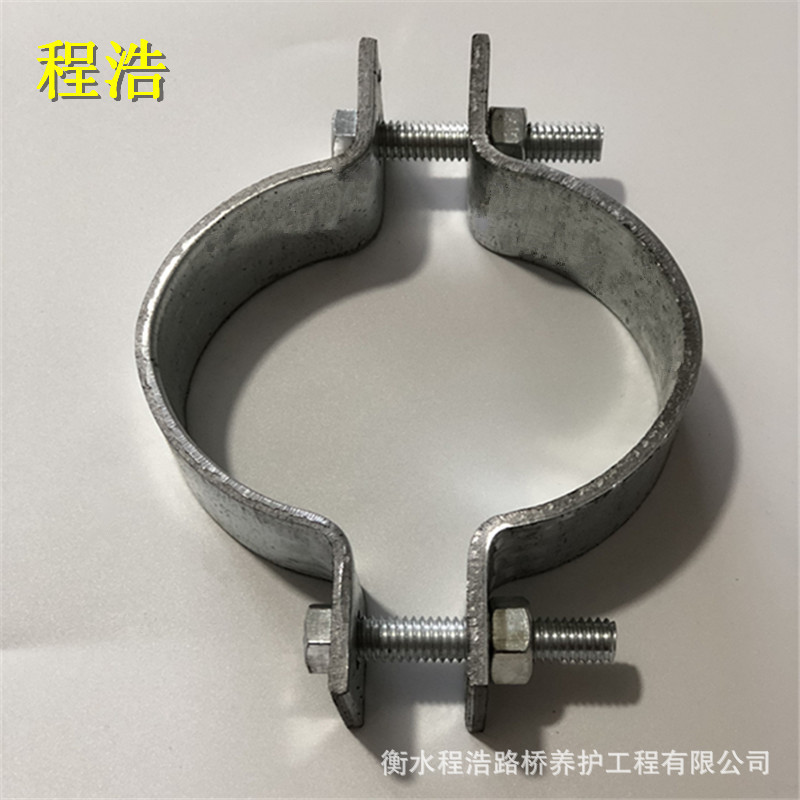 程浩厂家现货批发高性价比风管抱箍双半圆抱箍镀锌卡箍管卡-阿里巴巴