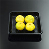 Disposable fresh plastic box Fruit and vegetable packaging box square black fruit and vegetable tray 1818 manufacturers wholesale