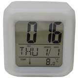 Заводская доставка красочные электронные часы -ремня термометр сито сито Подарки подарки 10 000 годовой календарь Электронные часы