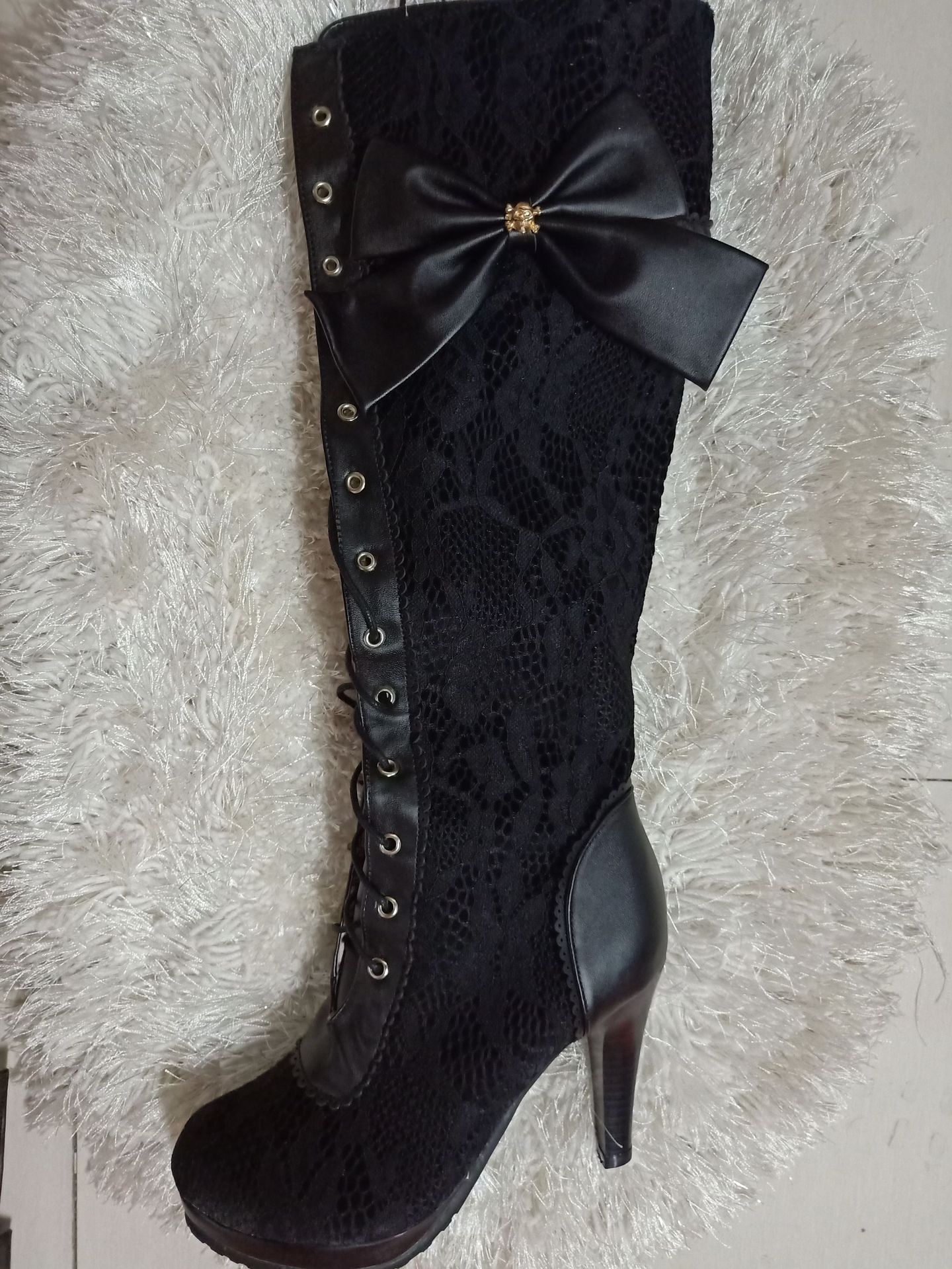 Bottes femme en PU artificiel - Ref 3354797 Image 3